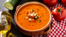 A1.17.1 Ingrediënten voor een Andalusische gazpacho